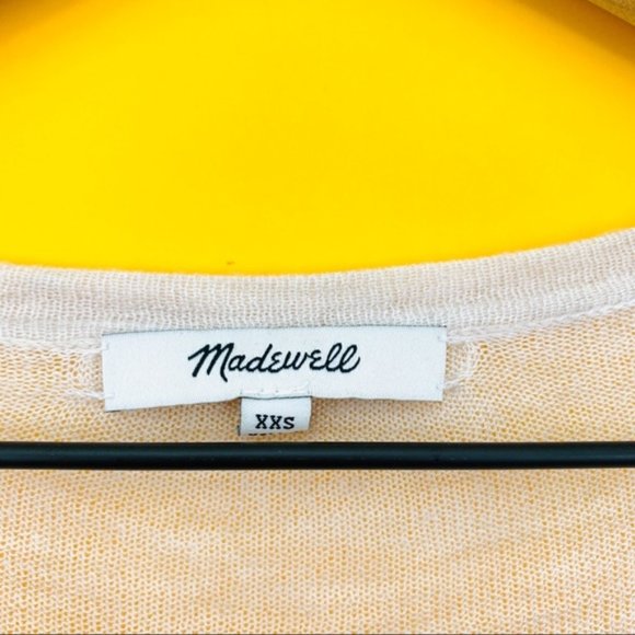 Madewell Modern Tie Front Pullover Sweater Top XXS - Picture 6 of 8